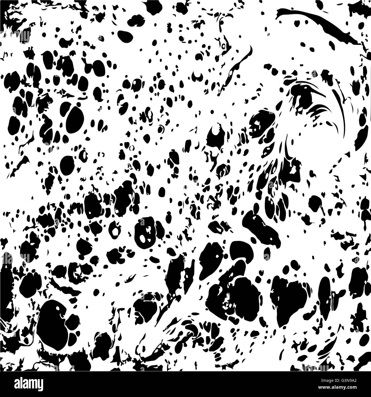 Vector black and white marbled abstract background Stock Vector Image ...