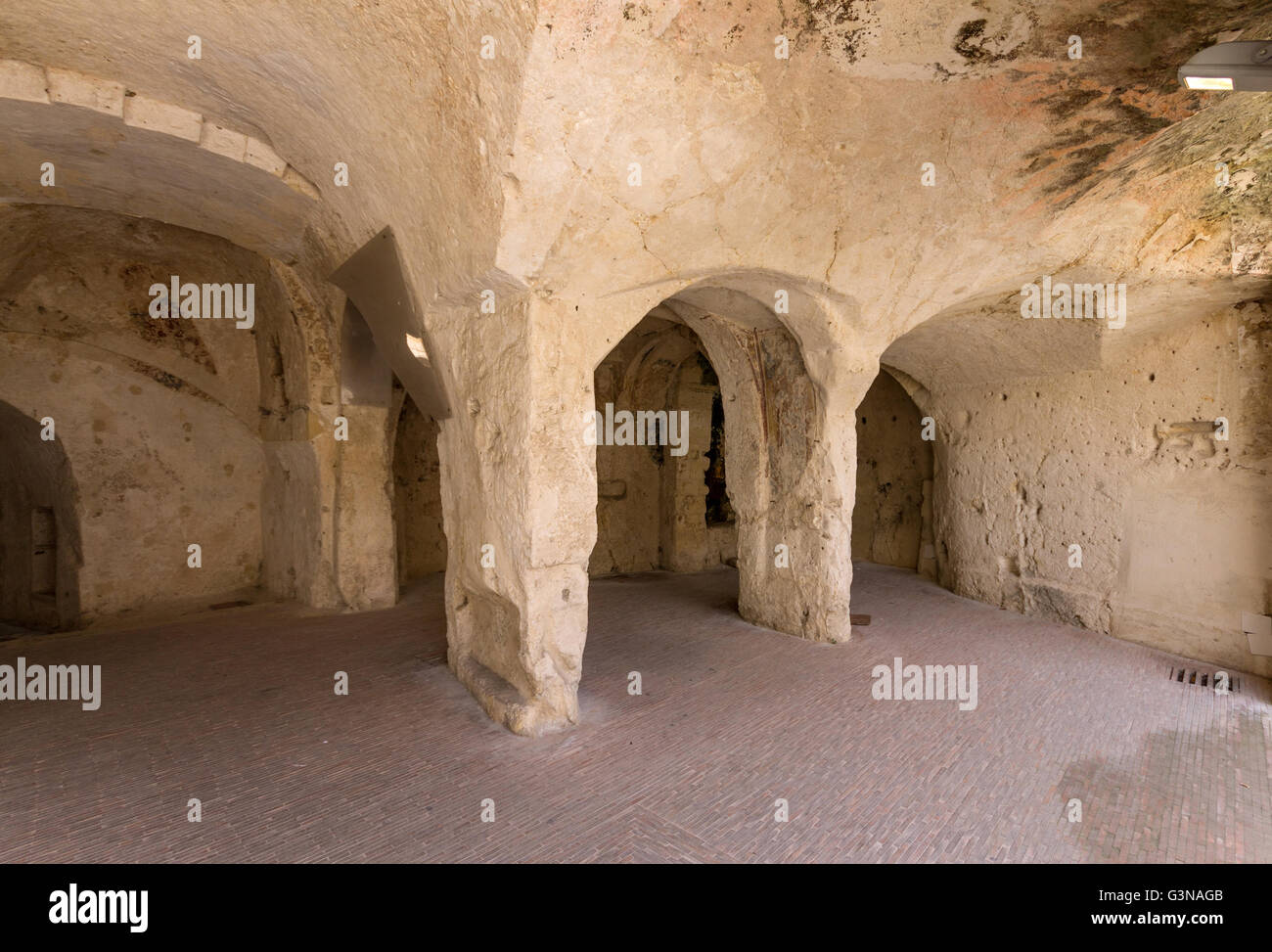 Italy, Basilicata, Matera, Santo Spirito church Stock Photo