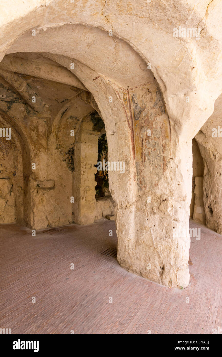 Italy, Basilicata, Matera, Santo Spirito church Stock Photo