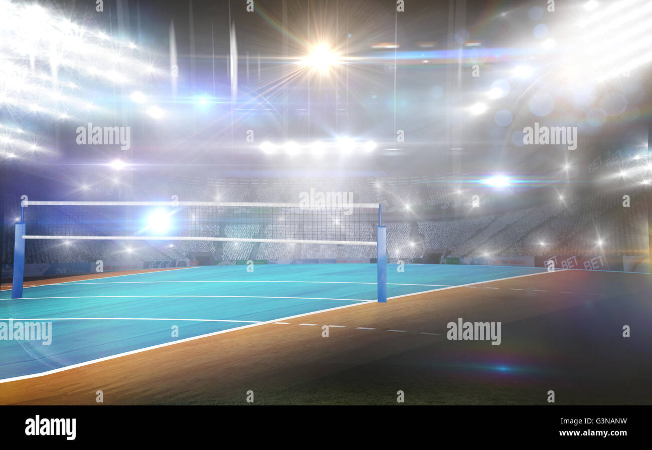 Volleyball field