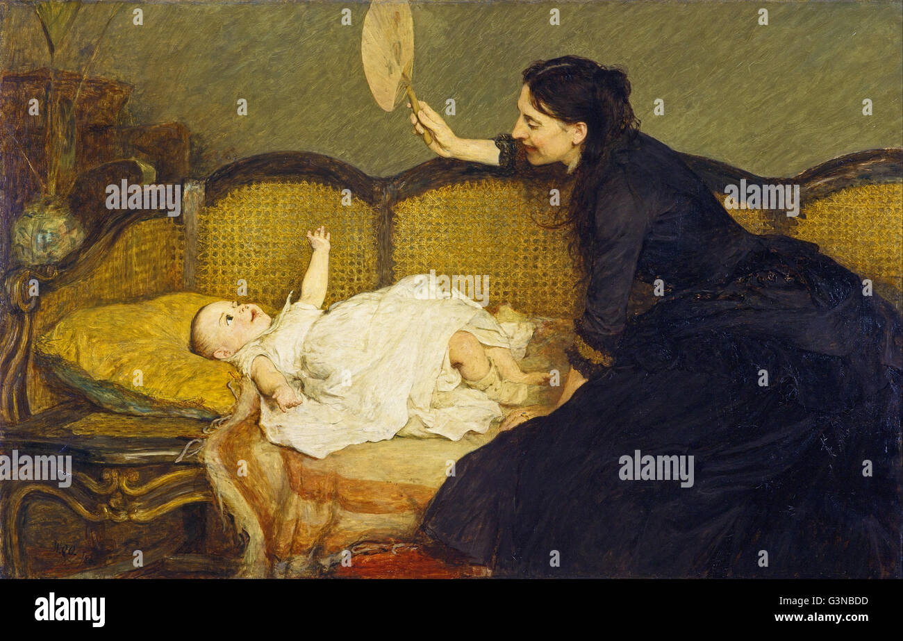 Sir William Quiller Orchardson - Master Baby Stock Photo
