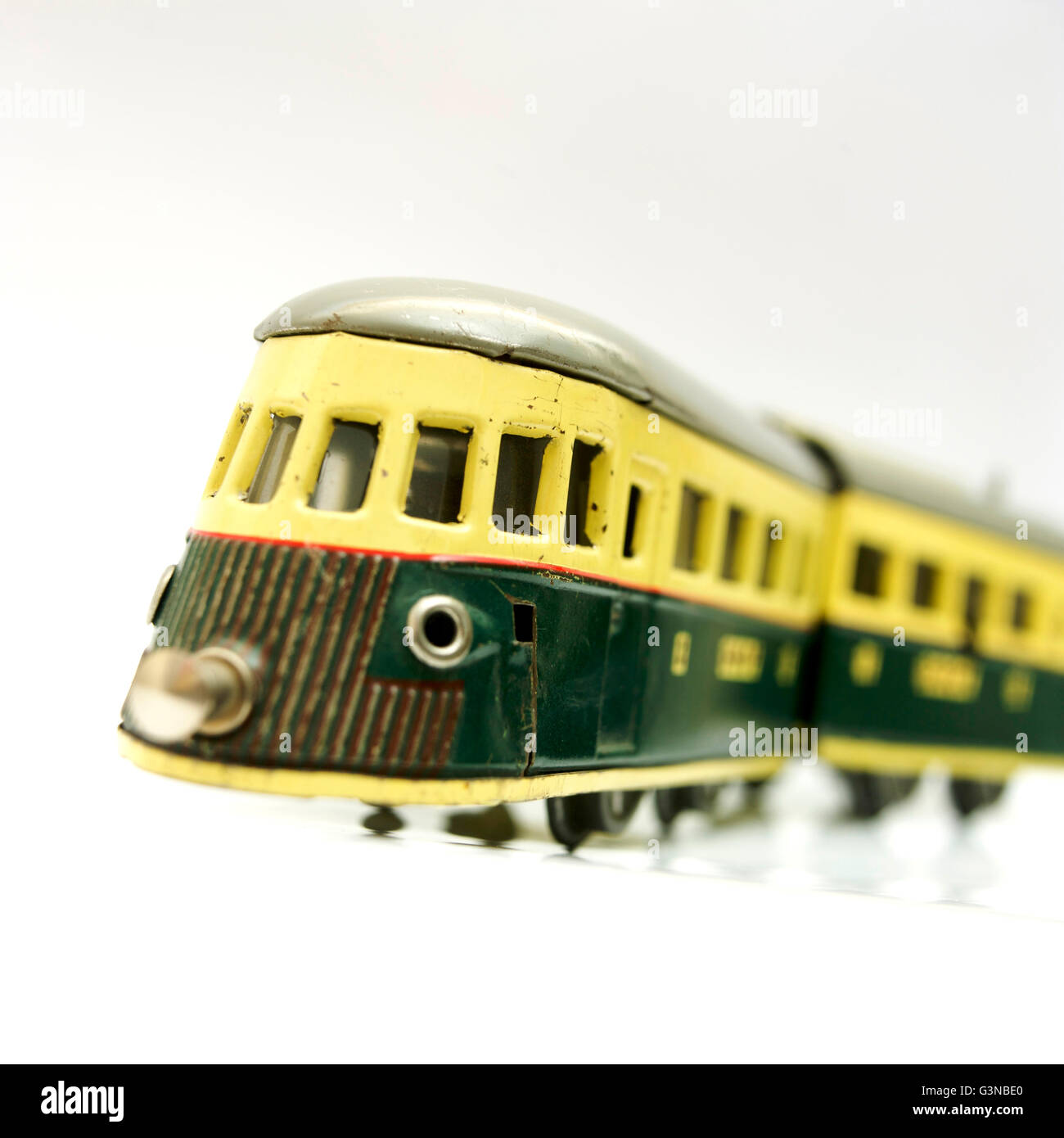 Old electric toy train hi res stock photography and images Alamy