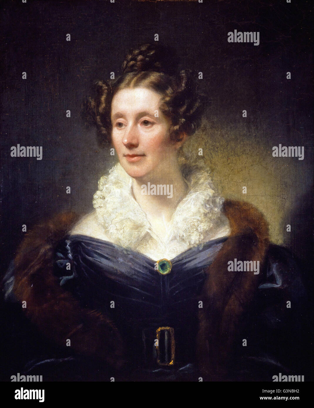 Thomas Phillips - Mary Fairfax, Mrs William Somerville, 1780 - 1872. Writer on science Stock Photo