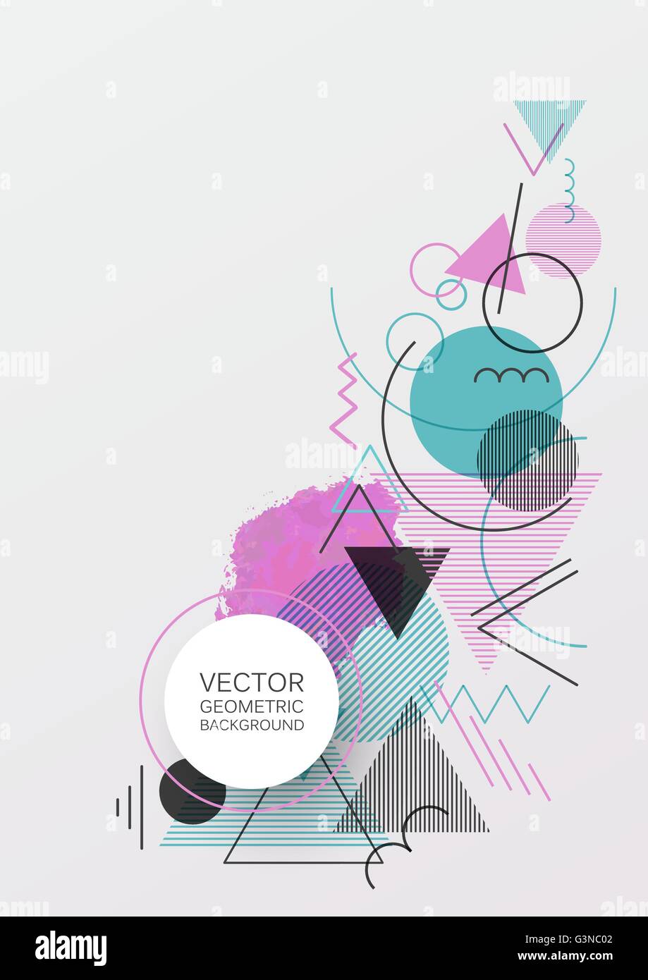 Abstract geometric background Stock Vector Image & Art - Alamy
