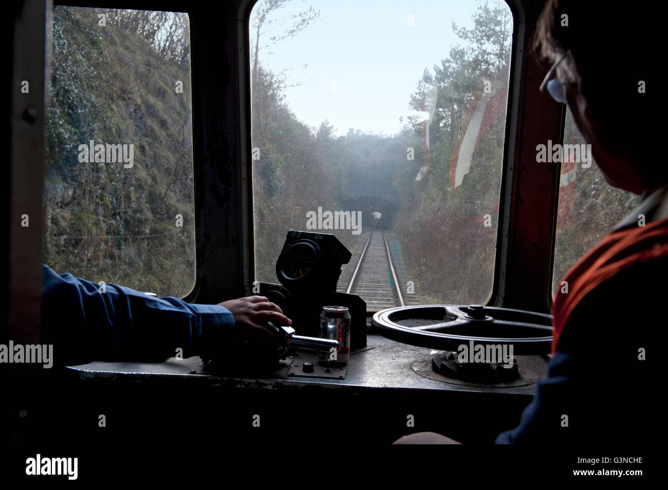 Train Driver View High Resolution Stock Photography and Images Alamy