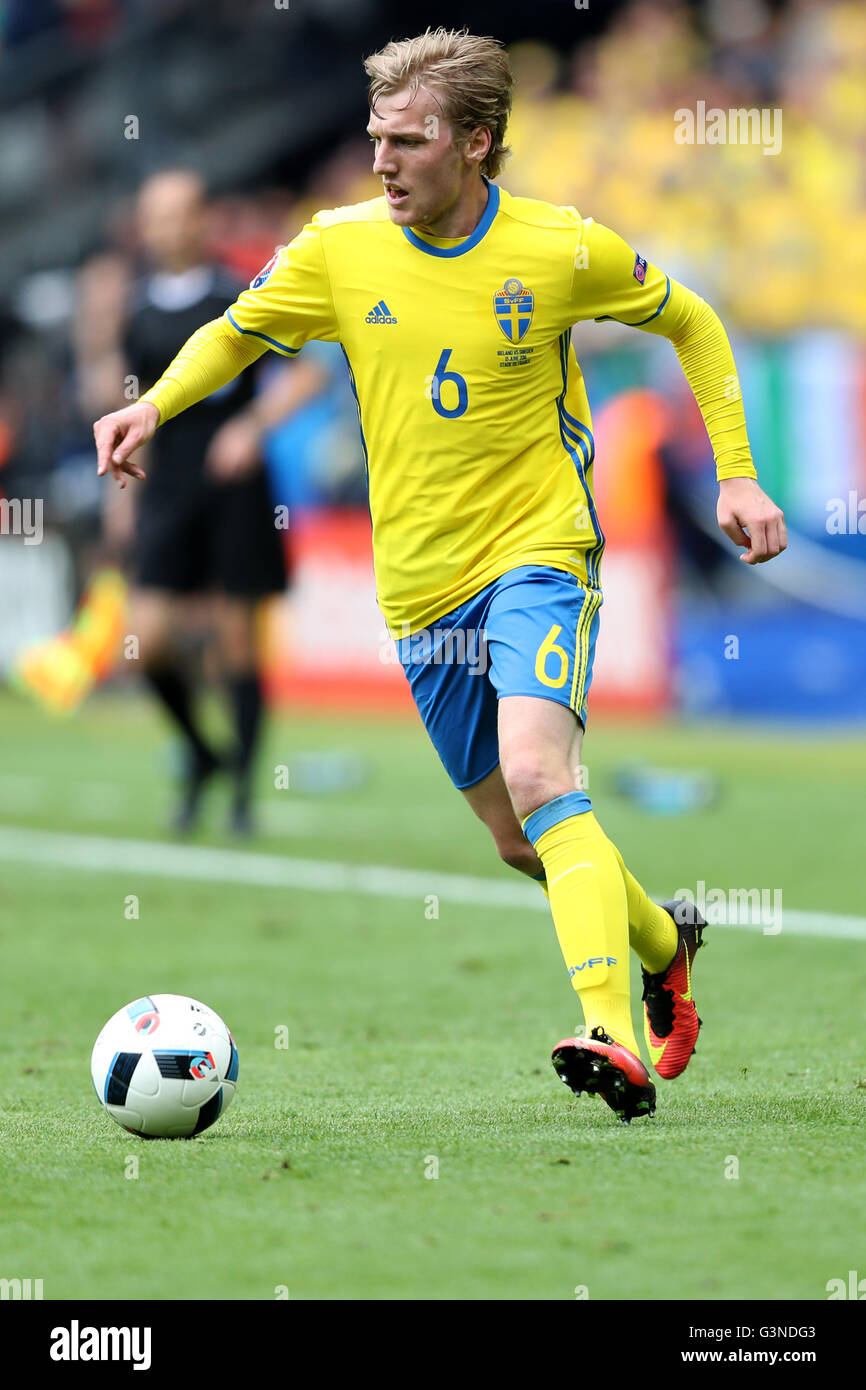 Sweden S Emil Forsberg During The Uefa Euro 16 Group E Match At The Stade De France Paris Press Association Photo Picture Date Monday June 13 16 See Pa Story Soccer Republic Photo