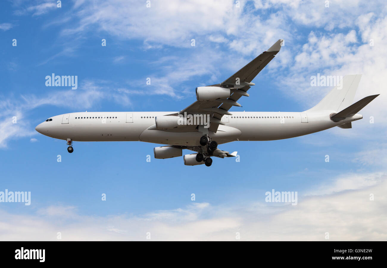Airbus A340-300 Stock Photo