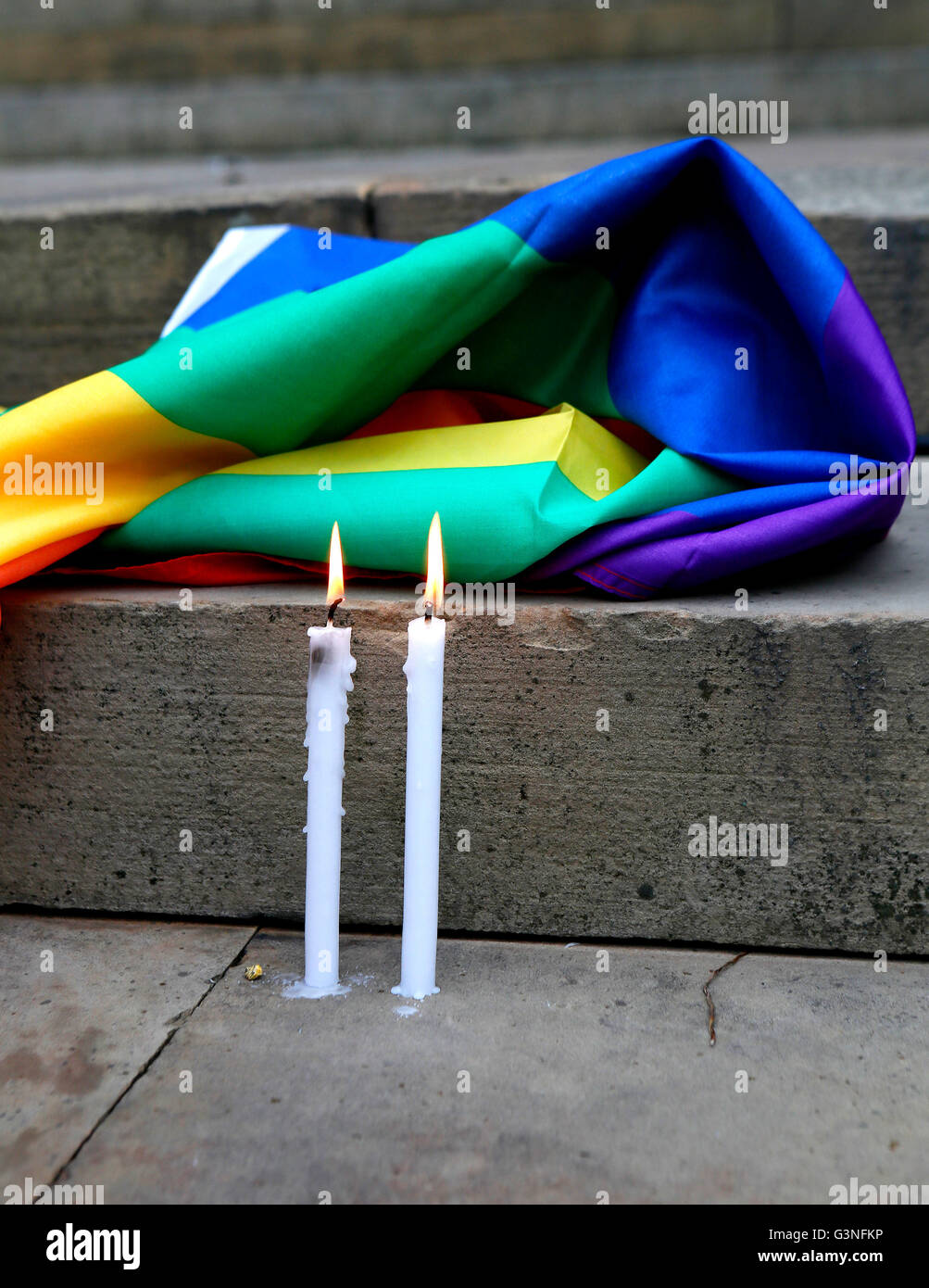 Rainbow steps hi-res stock photography and images - Alamy