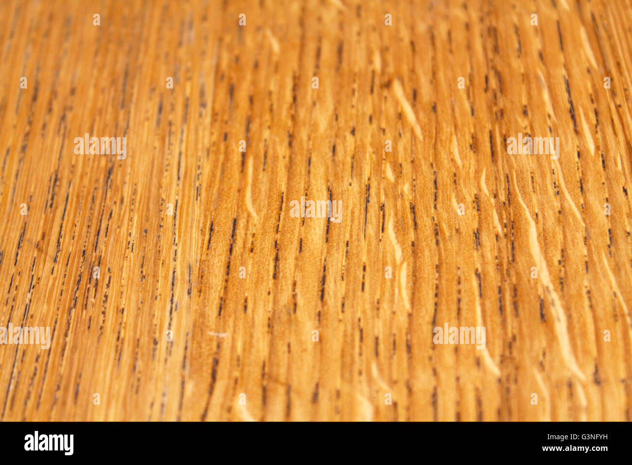 Wooden Floor With Scratch Marks After Dog Claws Stock Photo
