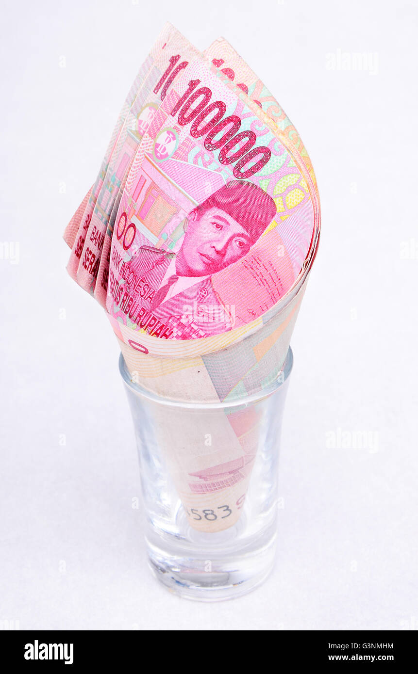 Rupiah currency Stock Photo