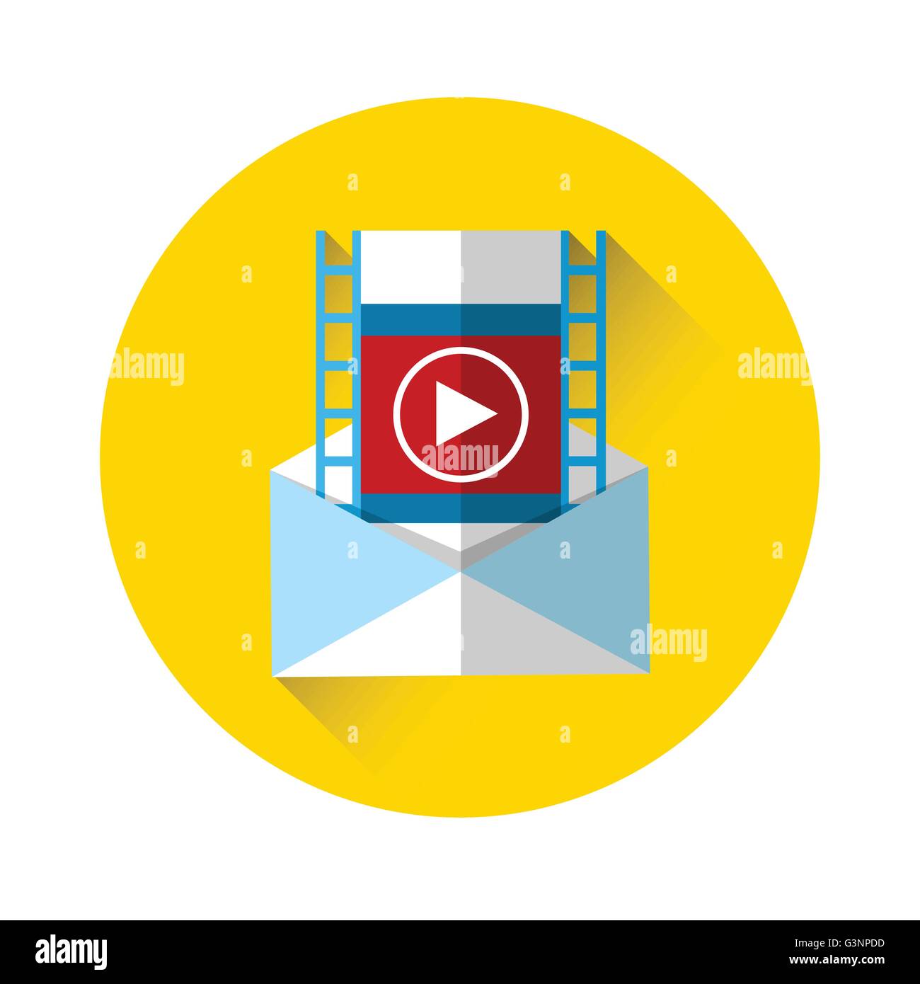 Video Record Play Icon Player Start Interface Stock Vector Image & Art ...