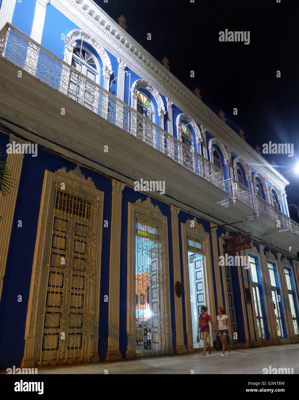 Sancti Spiritus Cuba 2015 Town in the center of Cuba with accomodation Stock Photo