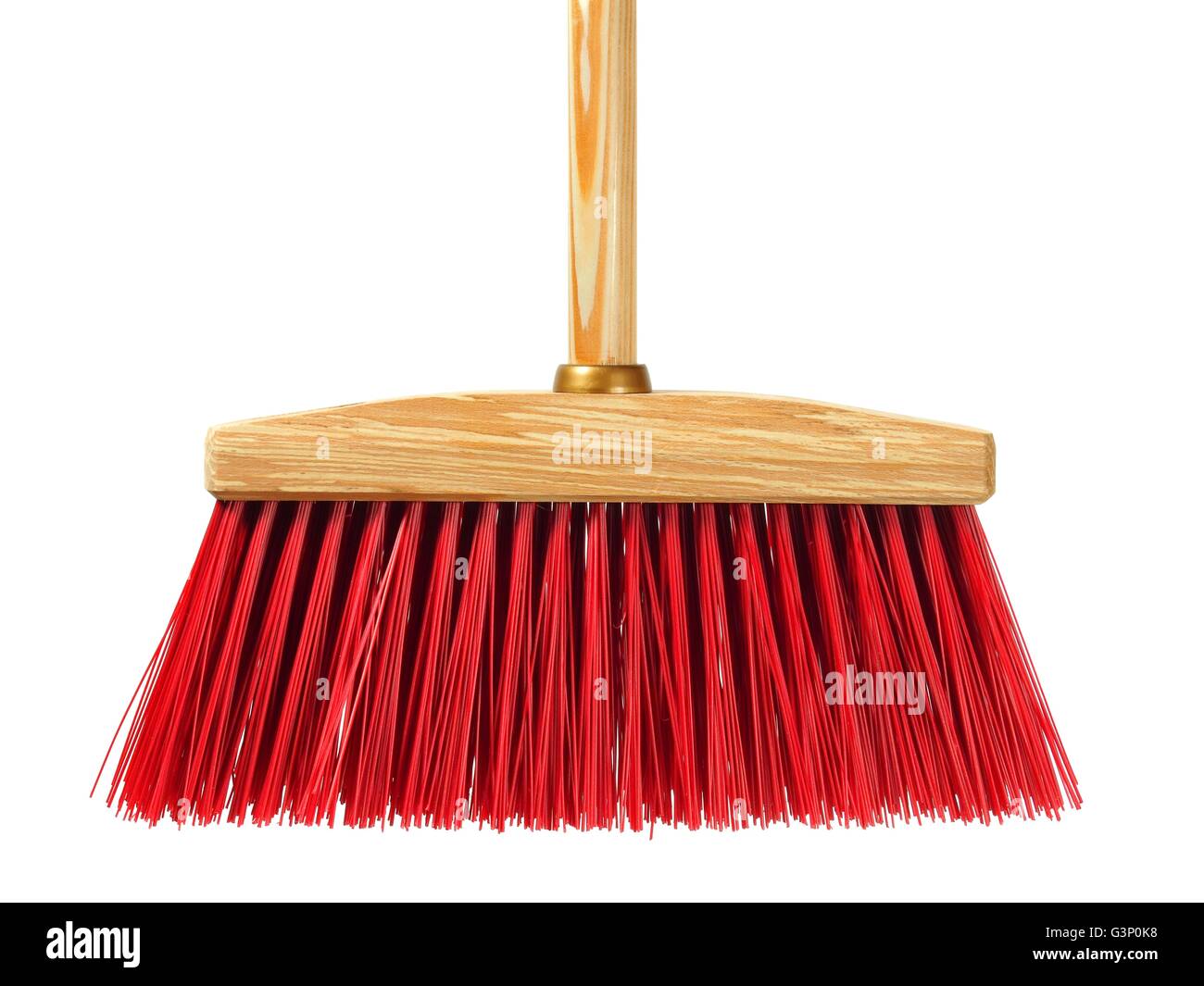 Big wooden broom Stock Photo Alamy