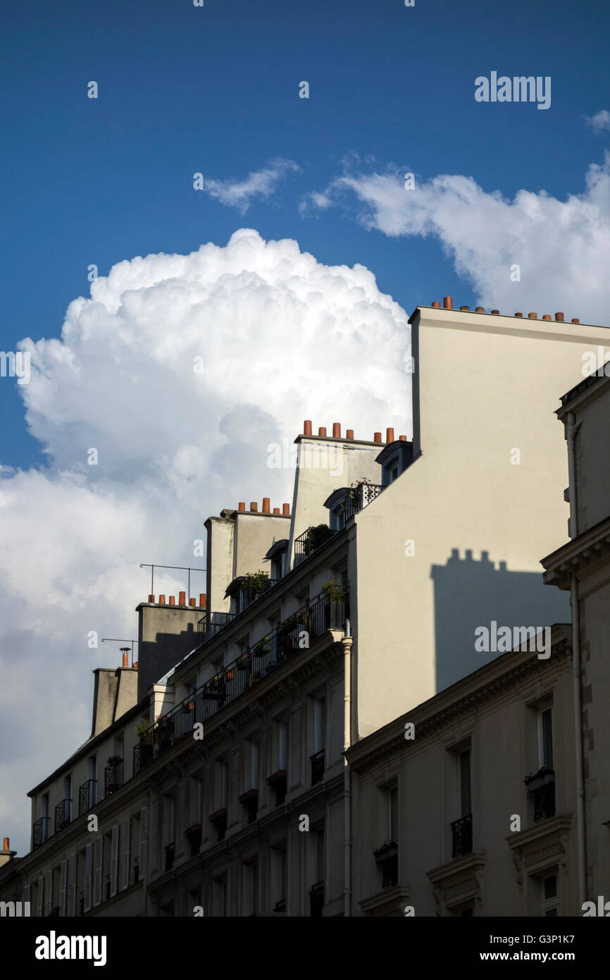 Parisian rooftops Stock Photo