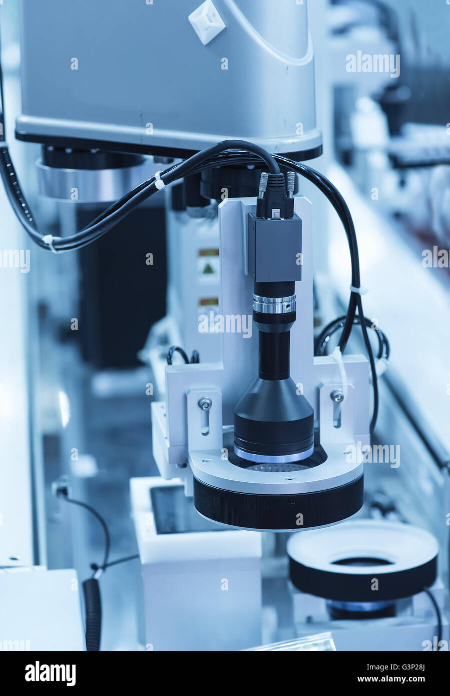 Mataking Hand Machine robotic hand machine tool at industrial manufacture factory Stock Photo ...