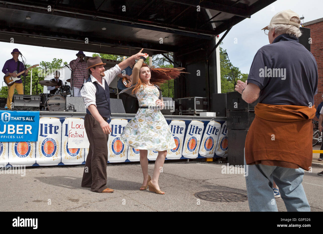 The Locust Street Festival in Milwaukee, Wisconsin is an annual event