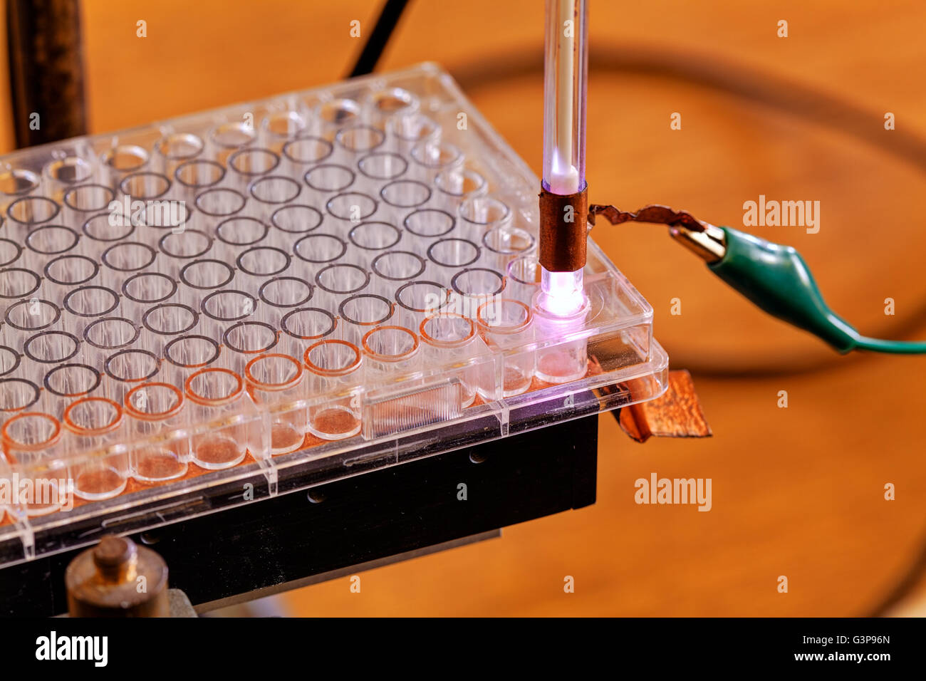 Detail of laboratory equipment in physical research lab Stock Photo Alamy