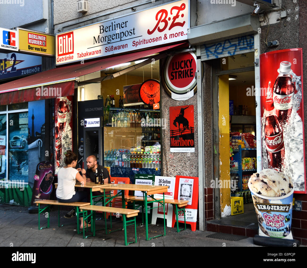 Kreuzberg (  surrounding district Kottbusser Tor and Schlesisches Tor ) Berlin Germany Stock Photo