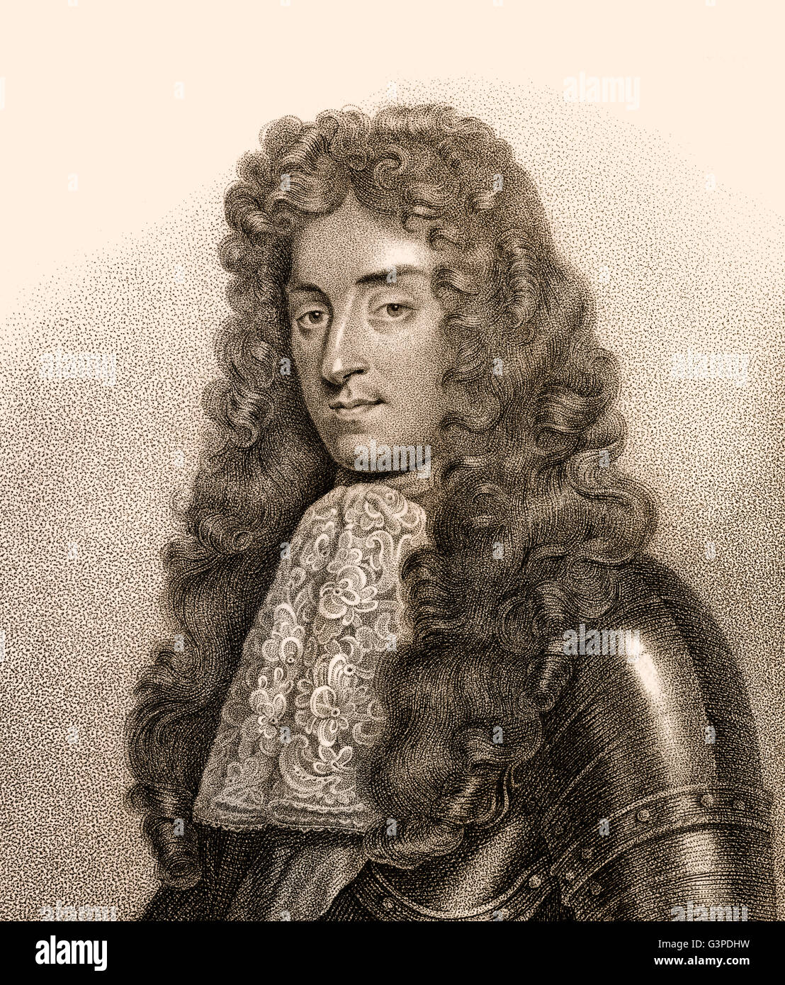 James II and VII, 1633 - 1701, king of England, Scotland, and Ireland ...