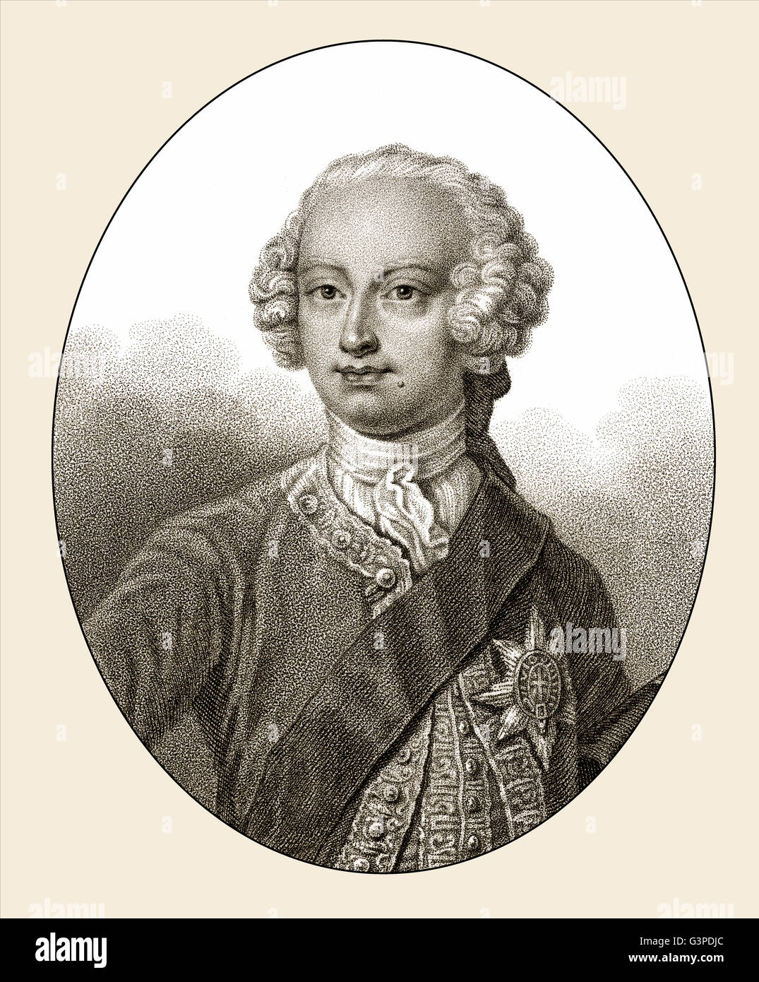 Frederick Louis, Prince of Wales, 1707-1751 Stock Photo