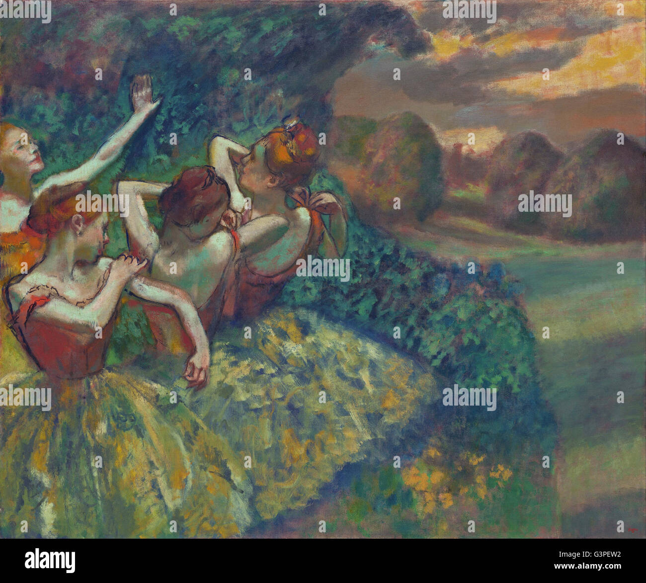 Edgar Degas Four Dancers National Gallery of Art, Washington DC