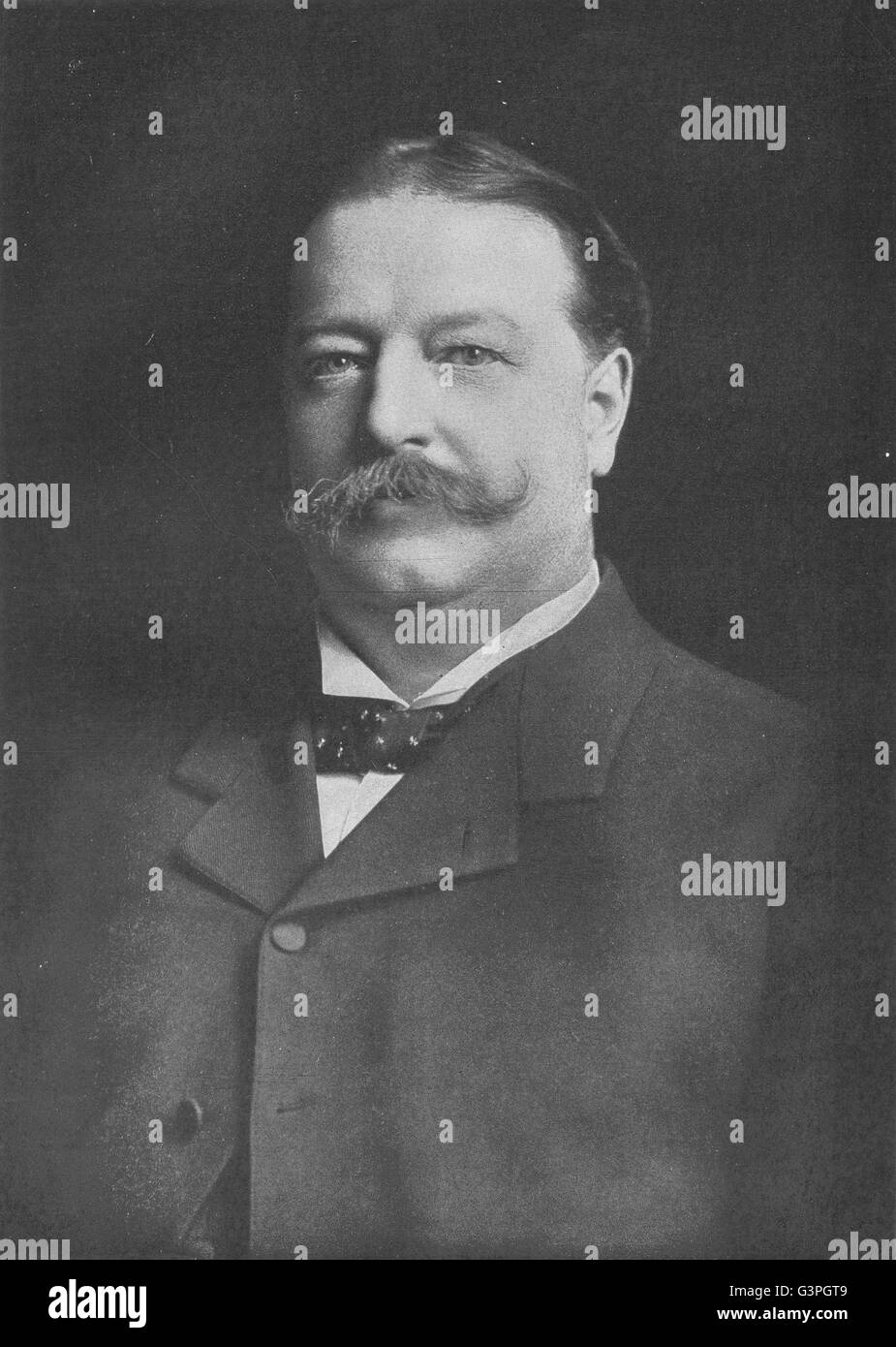 POLITICS: William Howard Taft, Secretary of War, 1904, antique print 1907 Stock Photo