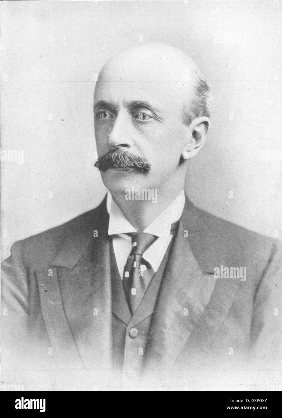 CANADA: Albert Henry George, 4th Earl Grey, Gov-General of, antique print 1907 Stock Photo