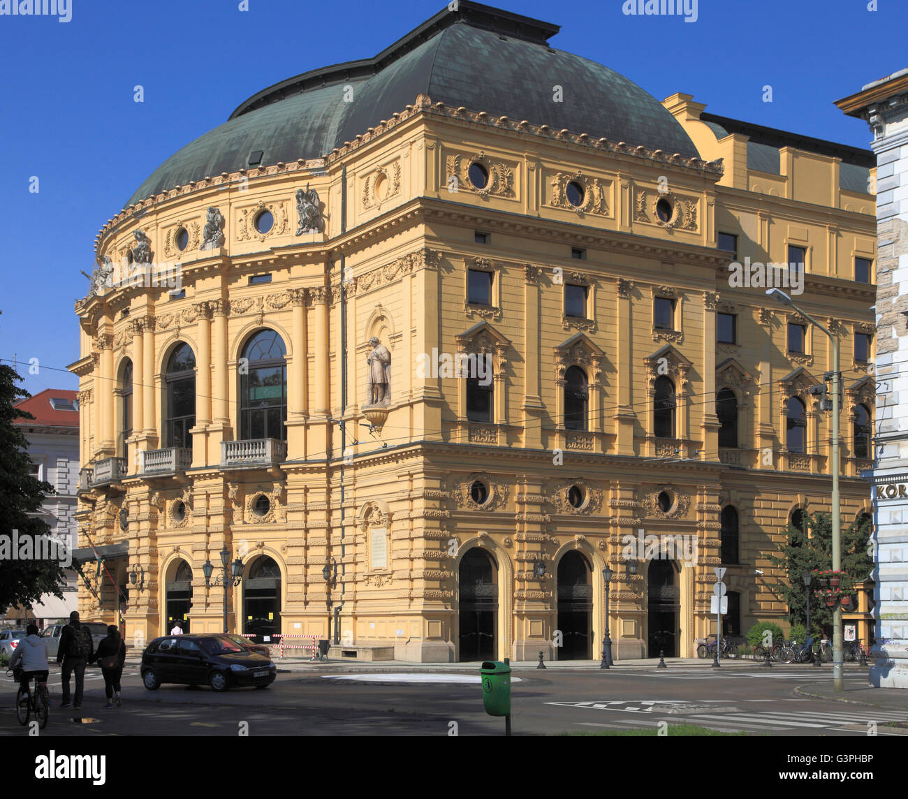 Hungary, Szeged, National Theatre Stock Photo - Alamy