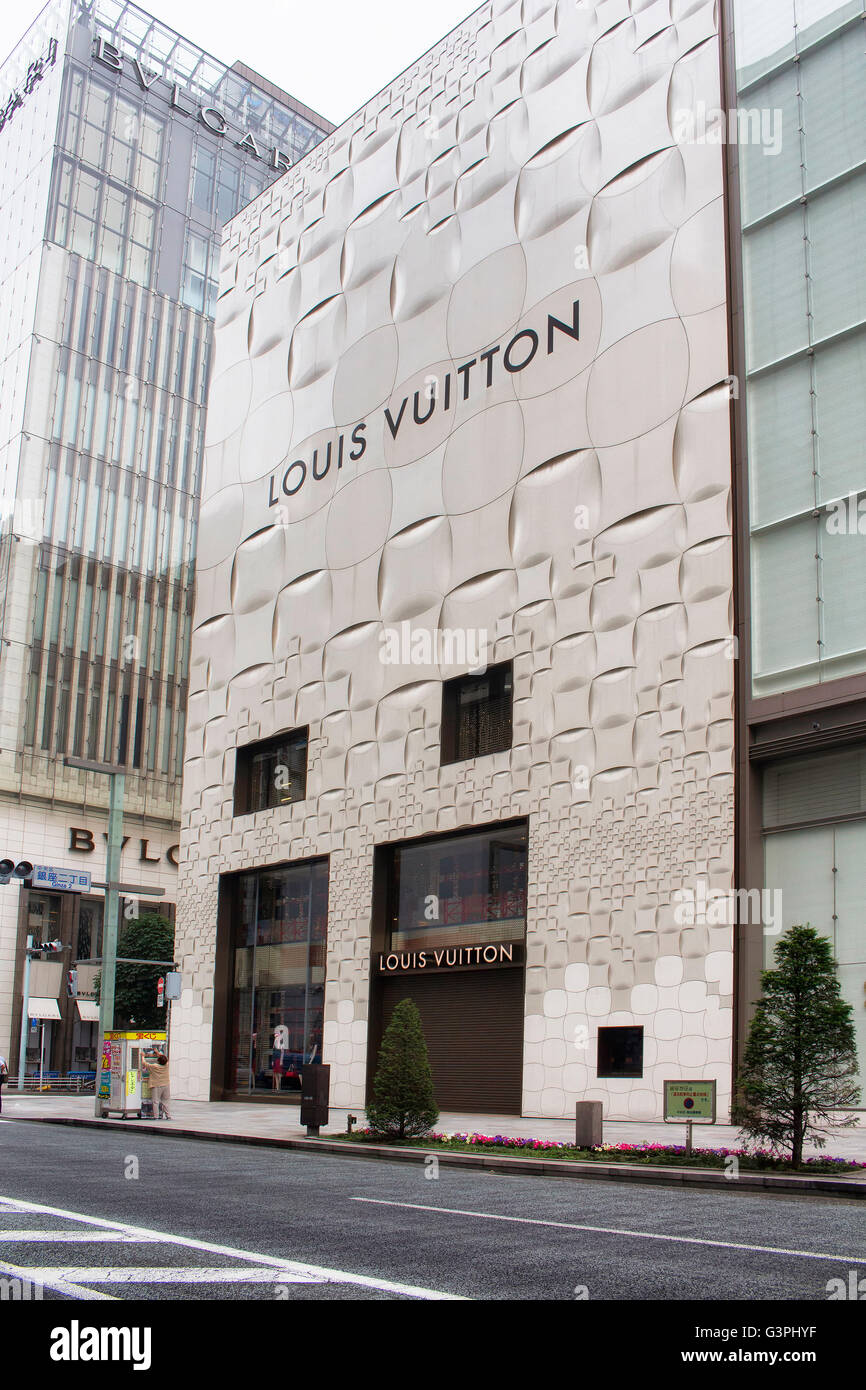 Japan, Honshu, Tokyo, Ginza, Louis Vuitton Store, 30076021 Stock