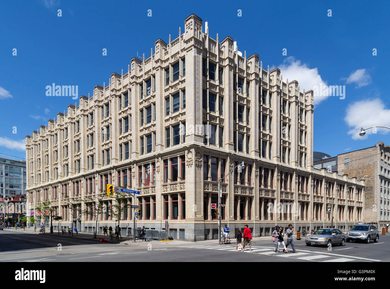 Bell Media Building, John & Richmond Stock Photo