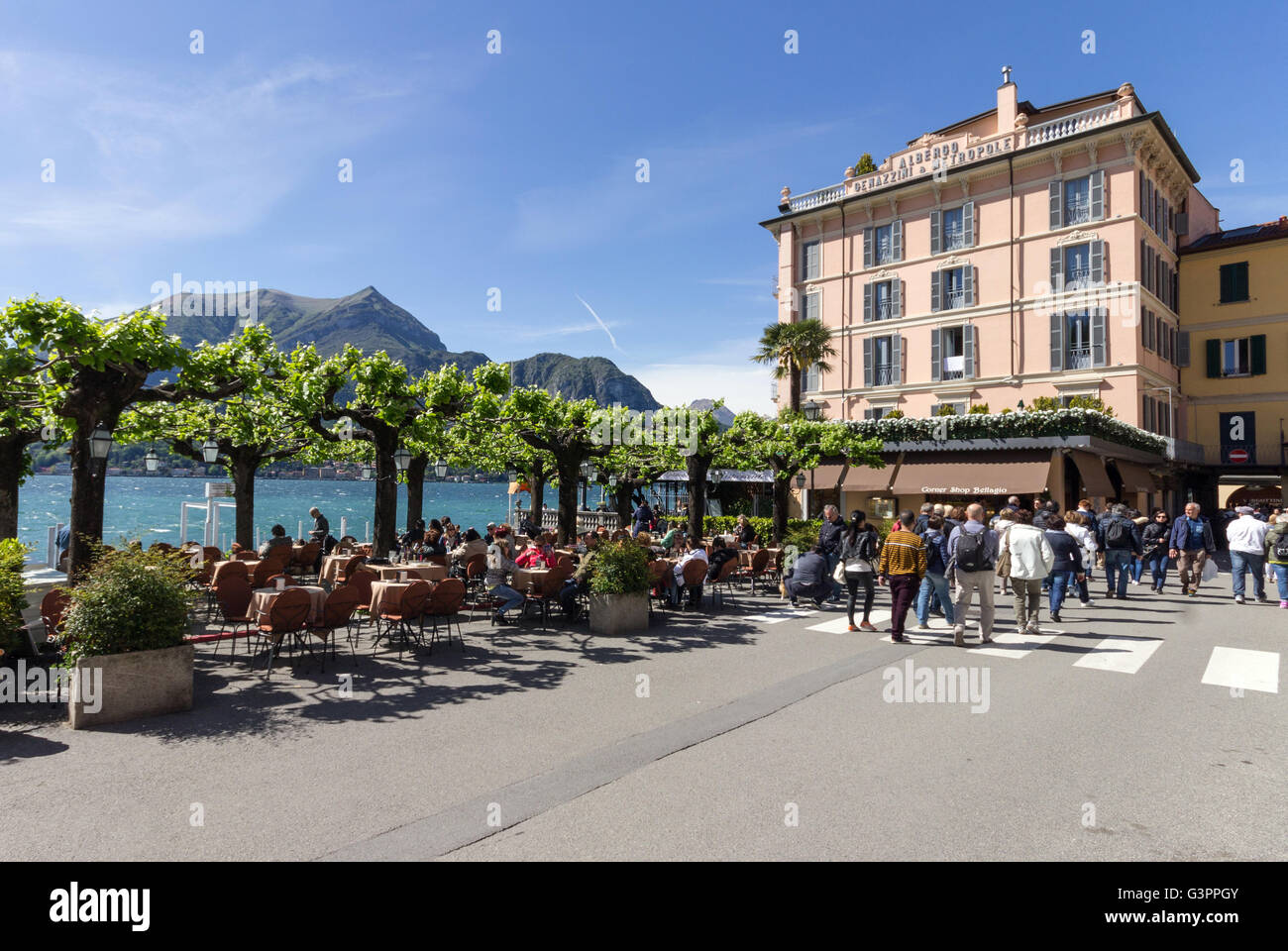 Italy, Lombardy, Como lake, Bellagio Stock Photo