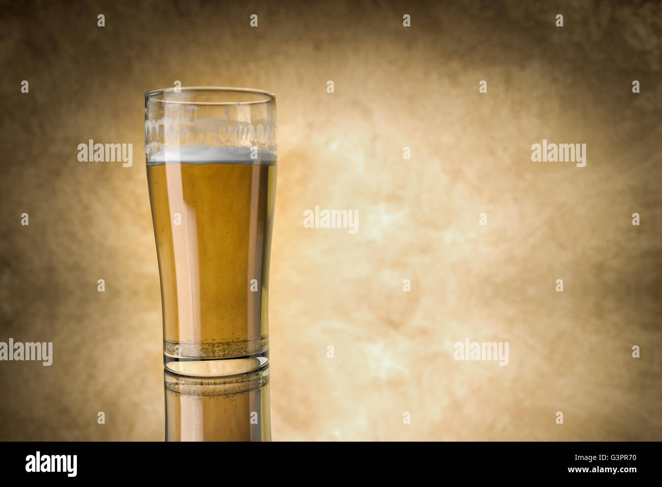 Beer glass ,3d rendering Stock Photo
