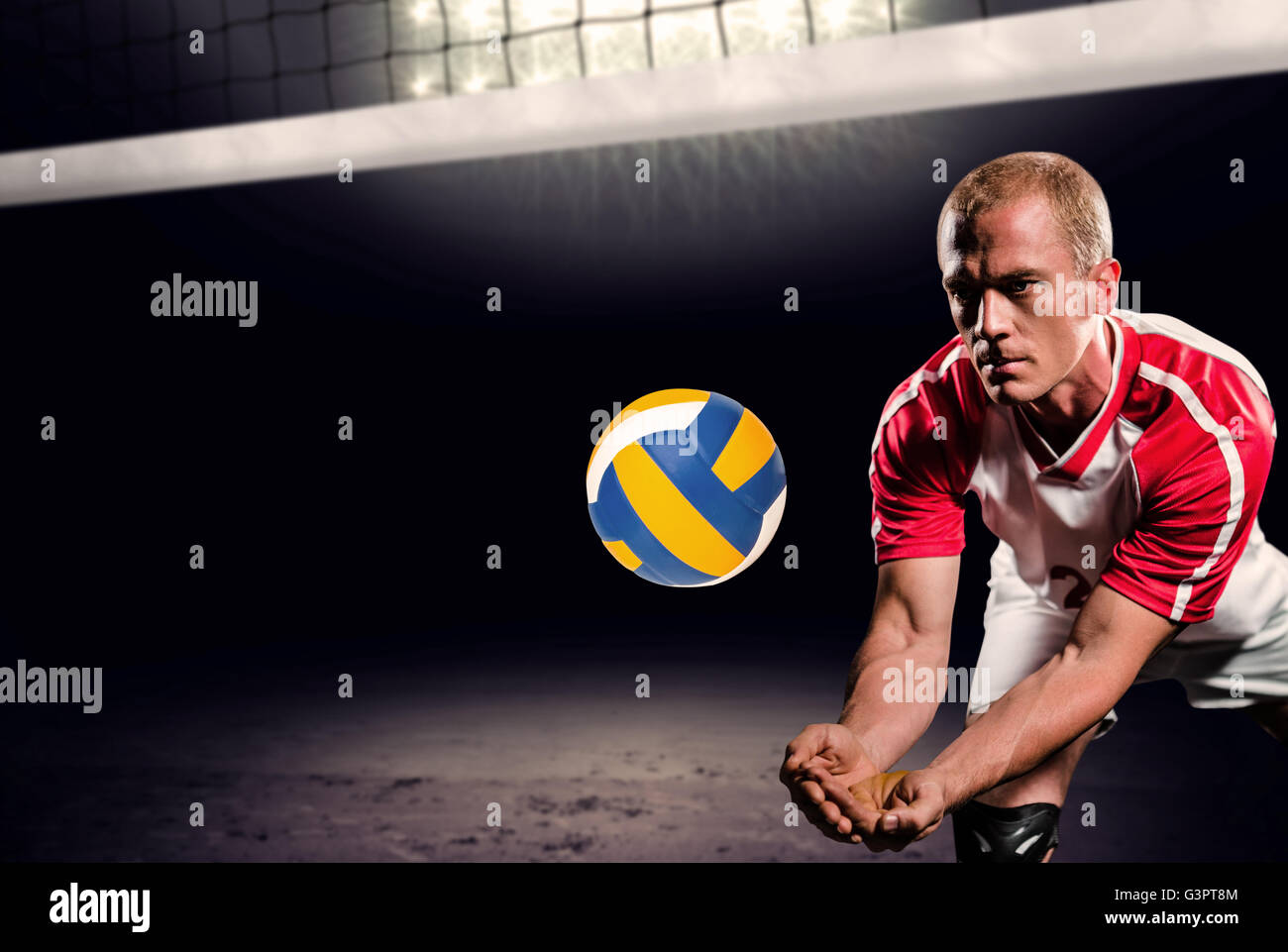 Diving volleyball player hires stock photography and images Alamy