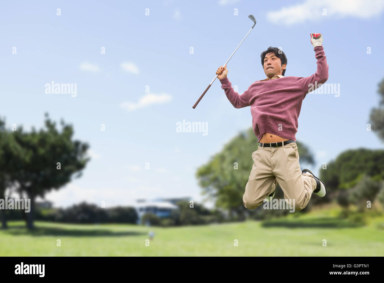 jump man golf