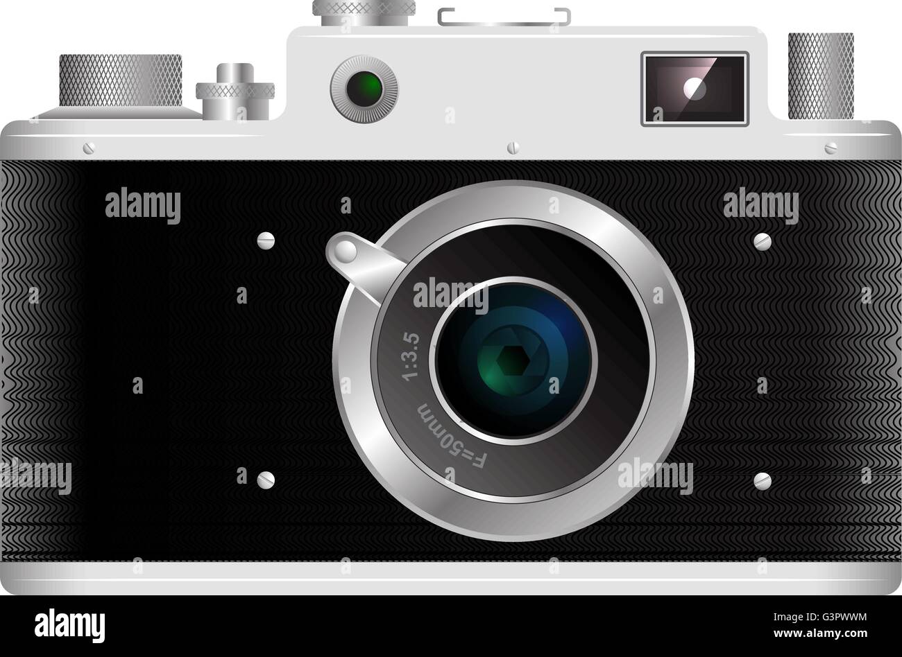 Old fashioned camera viewfinder Stock Vector Images Alamy