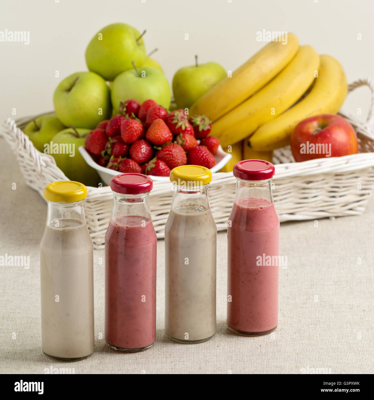 Smoothie smoothies bottle bottles hi-res stock photography and images -  Alamy