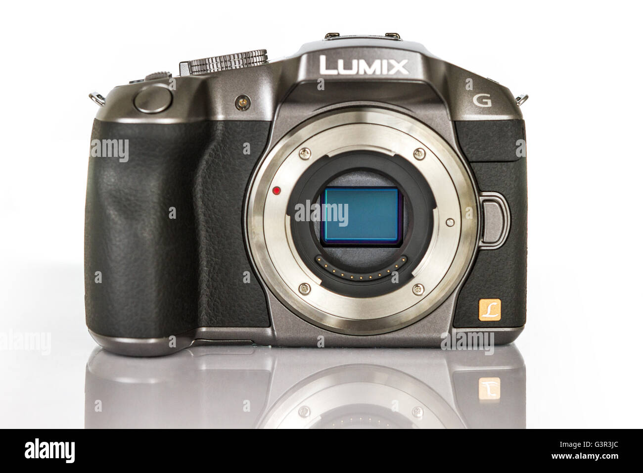 Stock  Photo-- PANASONIC LUMIX G mirrorless camera Stock Photo