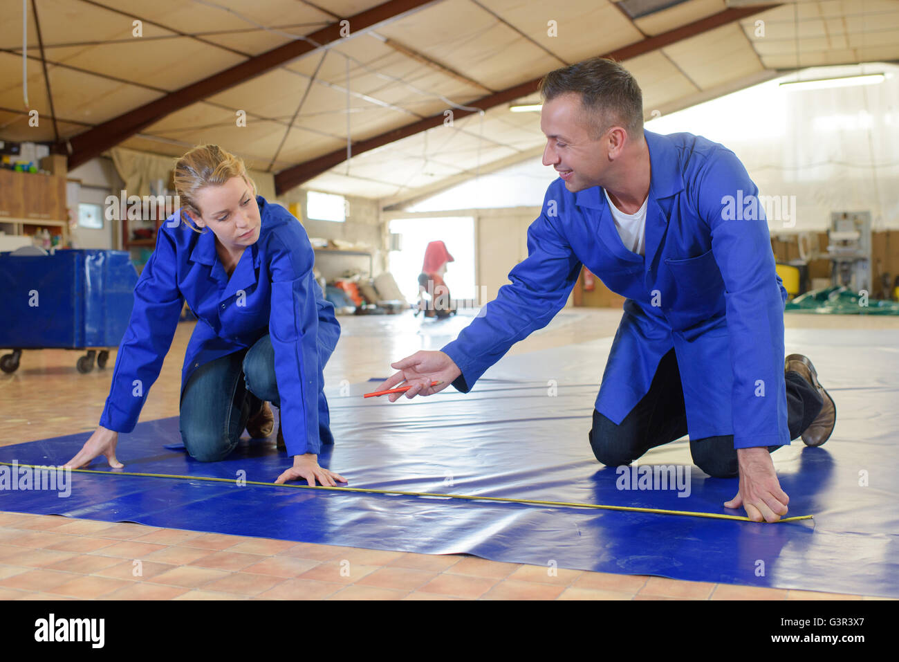 on the floor Stock Photo Alamy