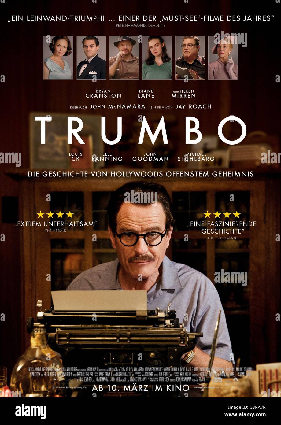 Jay roach bryan cranston movie poster usa hi-res stock photography and