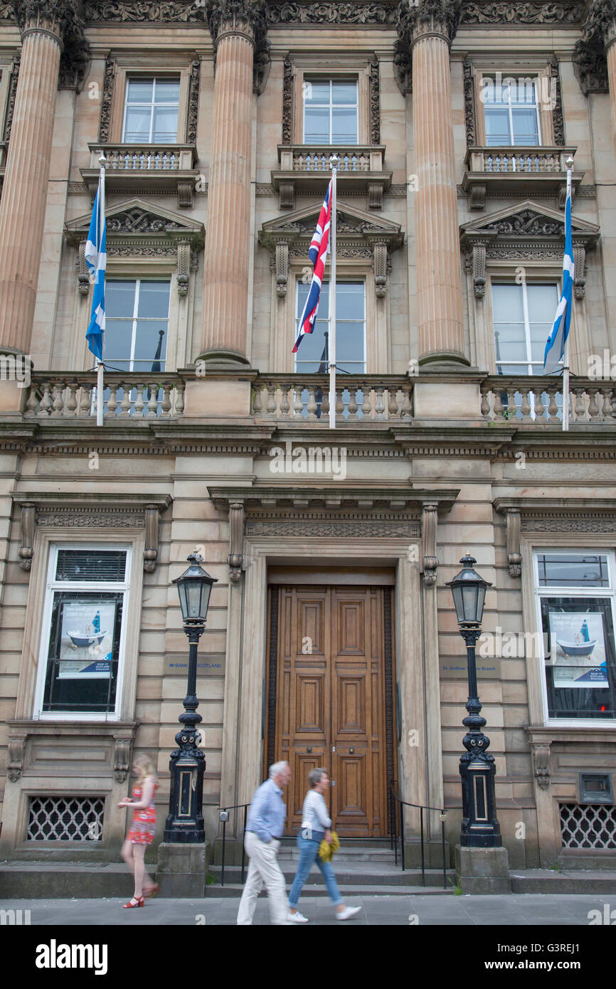 Bank of Scotland Branch, St Andrew Square, Edinburgh Stock Photo Alamy