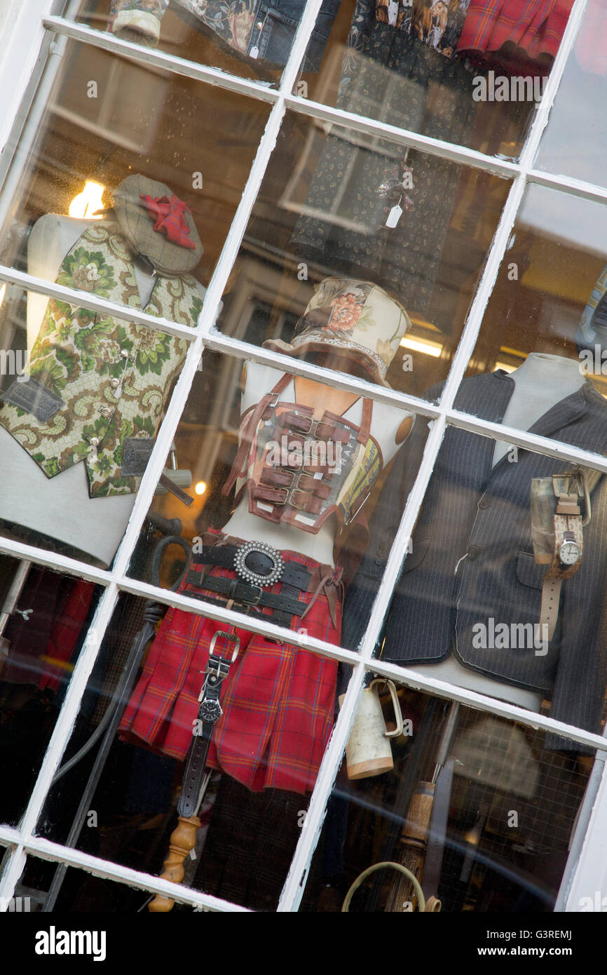 Joey D Clothes Shop; Edinburgh; Scotland; UK Stock Photo Alamy