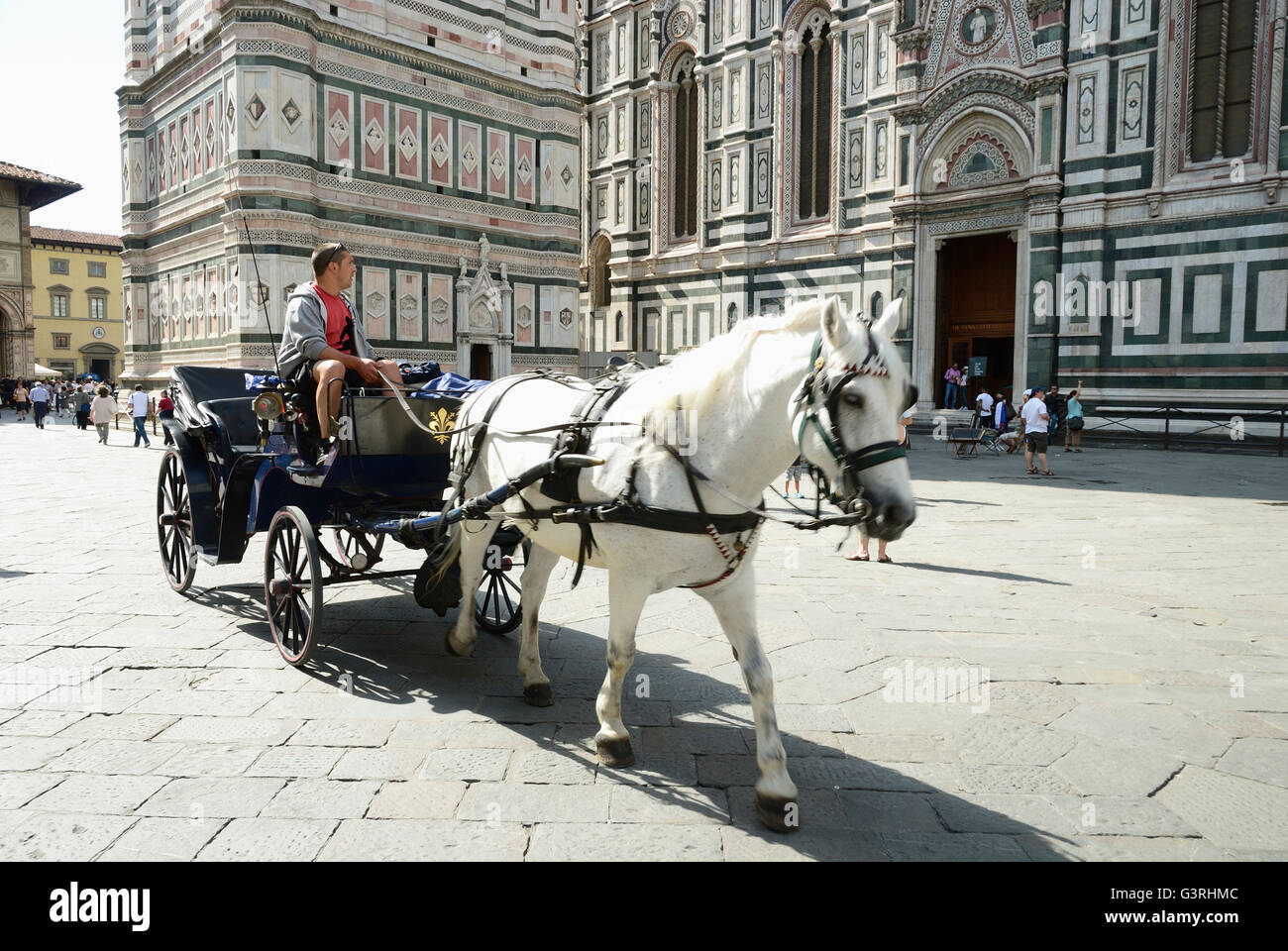 Horse drawn carriage florence hi-res stock photography and images - Alamy