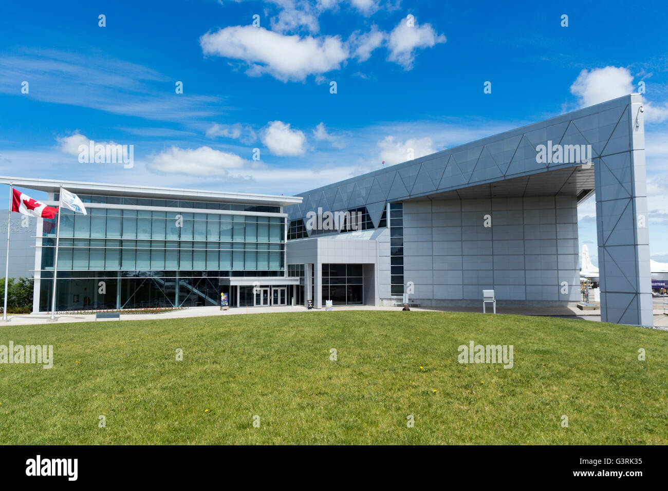 Canadian Aviation and Space Museum in Ottawa, Ontario, Canada Stock Photo