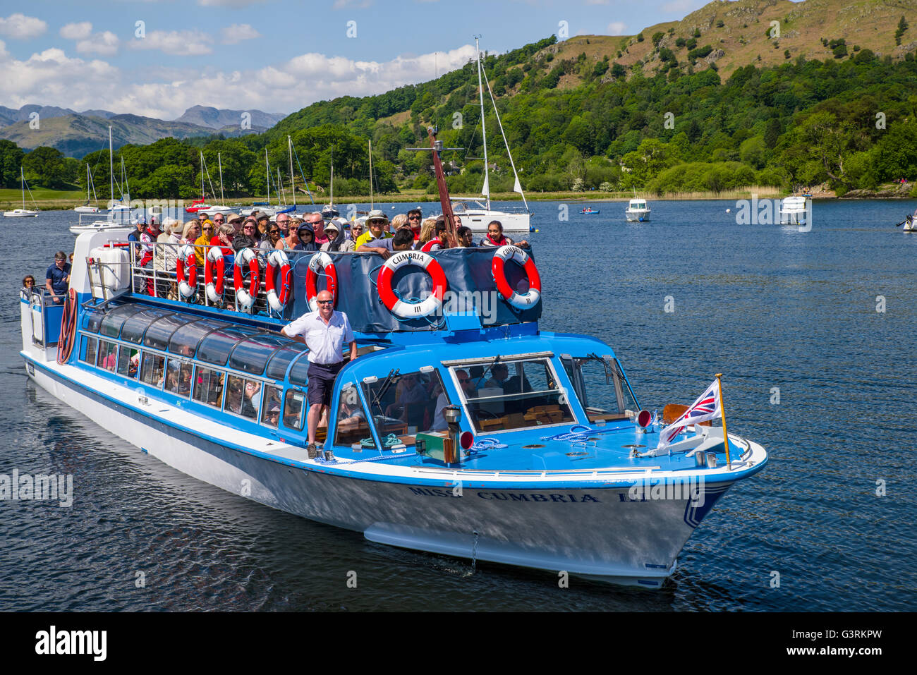 CUMBRIA UK MAY 29TH 2016 A View Of The Miss Cumbria III Tourist 