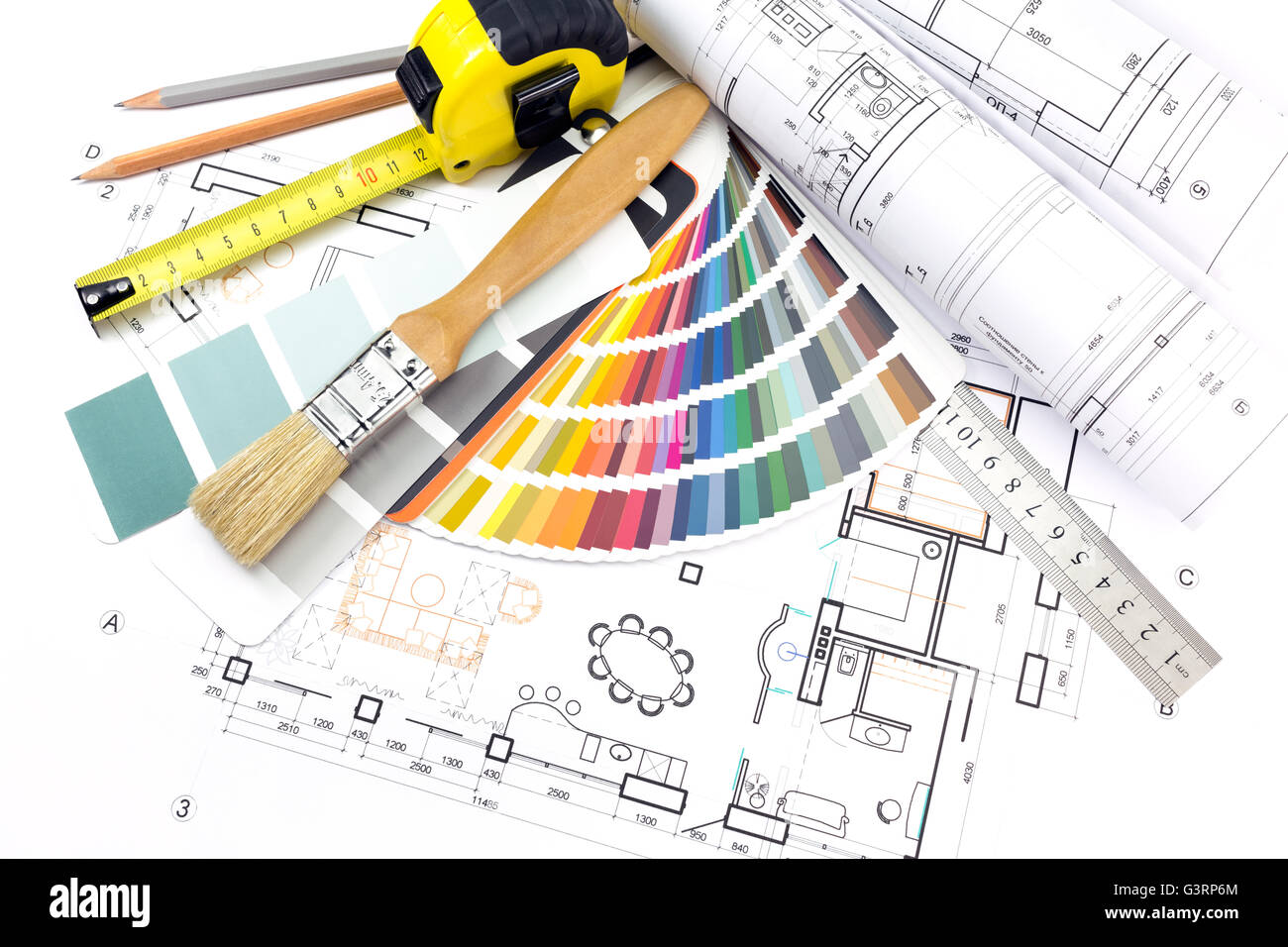 Technical drawing tools hi-res stock photography and images - Alamy