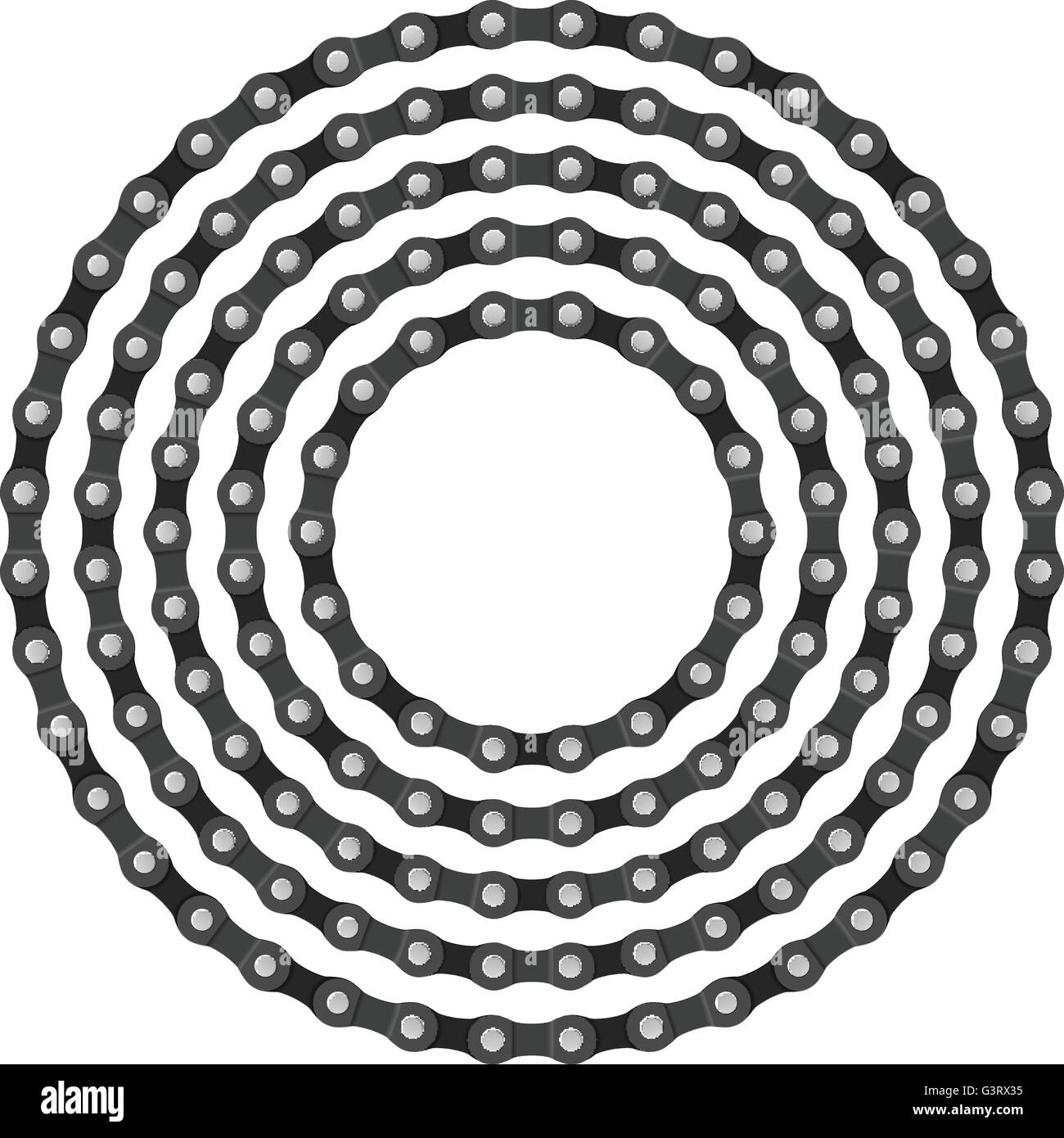 Bike chain Stock Vector Images Alamy