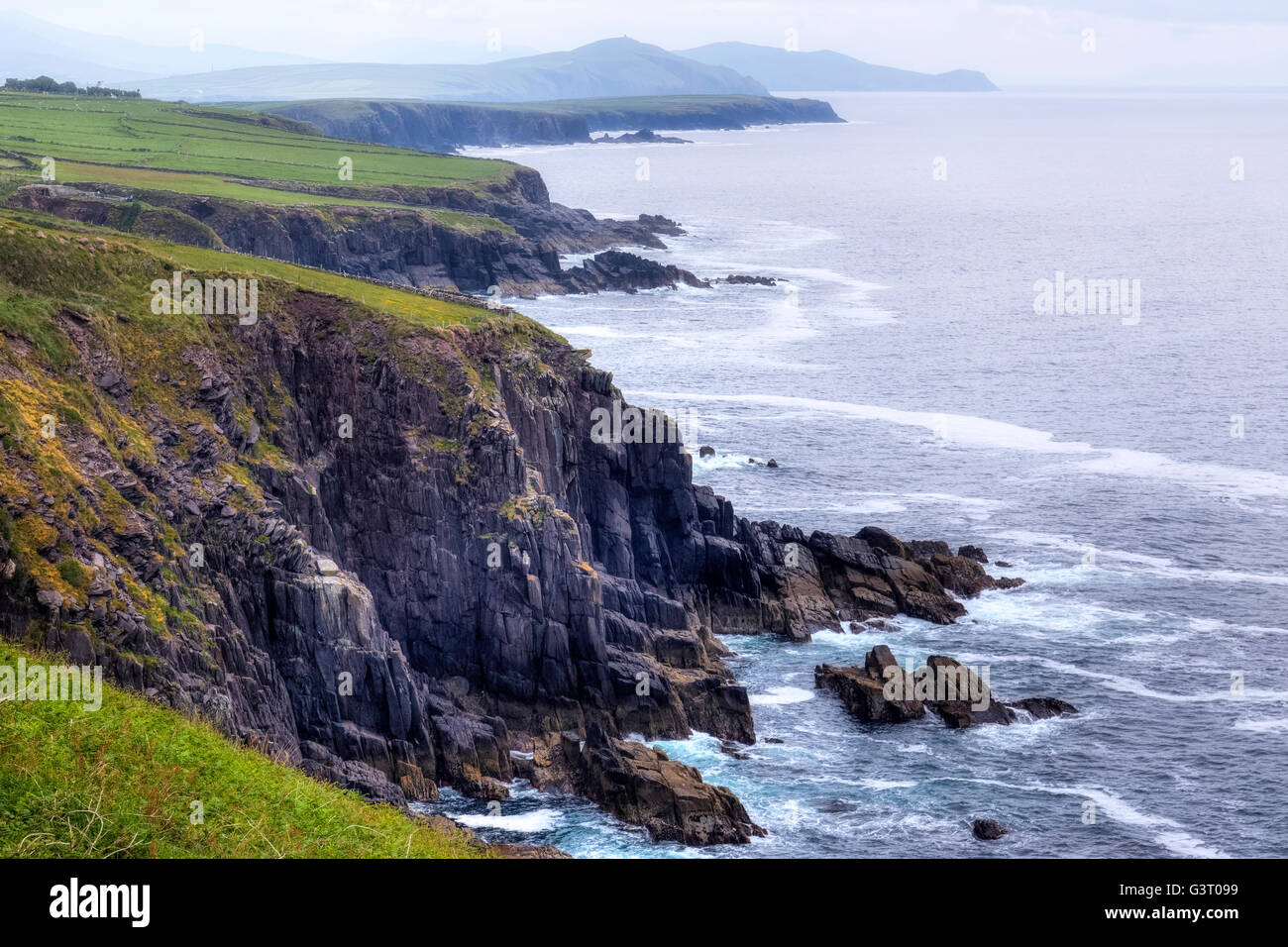Fahan, Dingle Peninsula, Kerry, Ireland Stock Photo