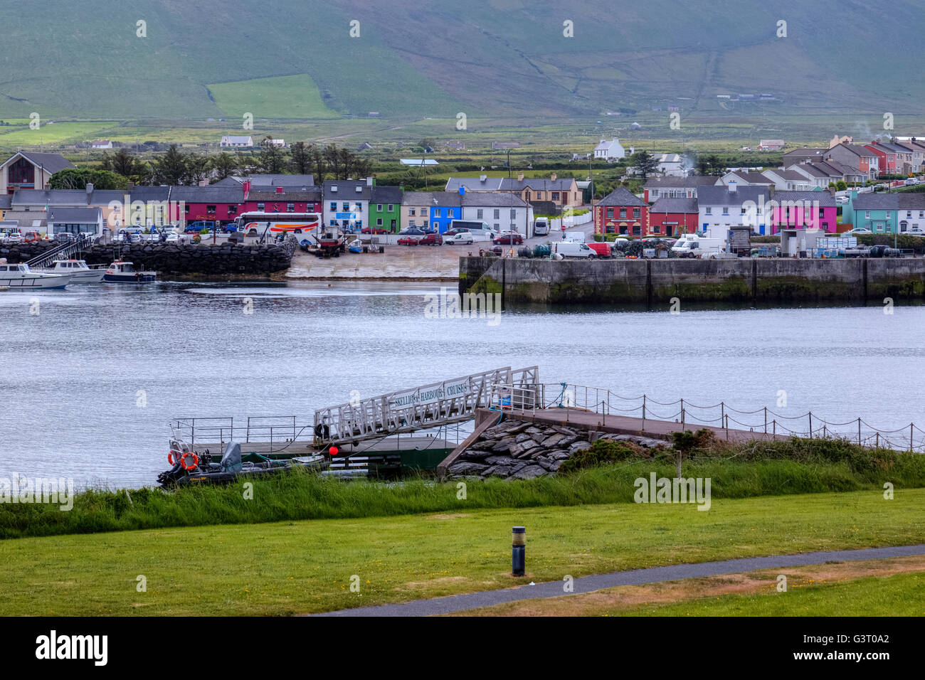 Portmagee, Iveragh Peninsula, County Kerry, Ireland Stock Photo