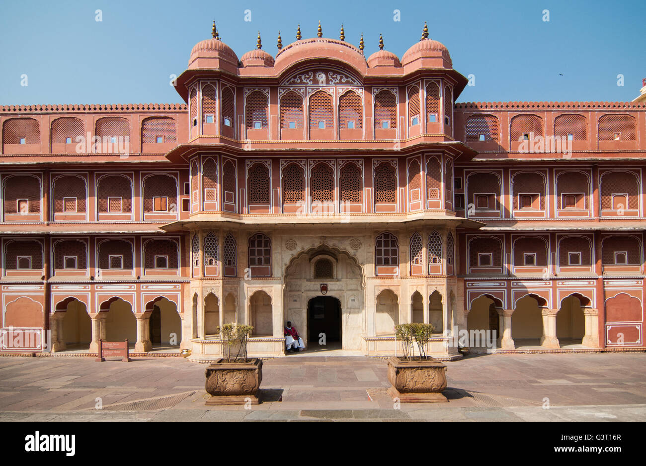 The royal palace of Jaipur, India Stock Photo Alamy