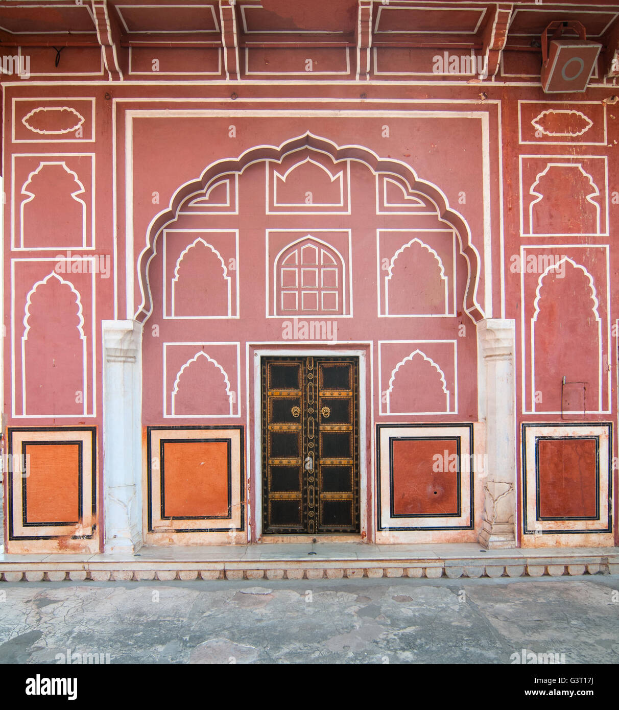 The royal palace of Jaipur, India Stock Photo